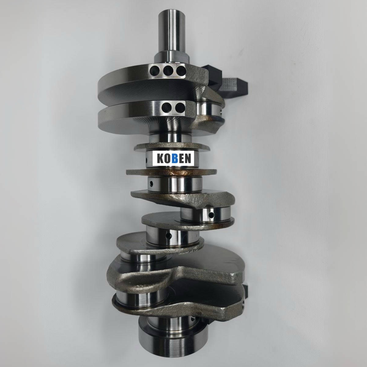 What are the crankshaft external machining processes?